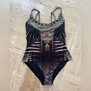 NWT Camilla  "QUECHUA KING" Scoop Neck One Piece